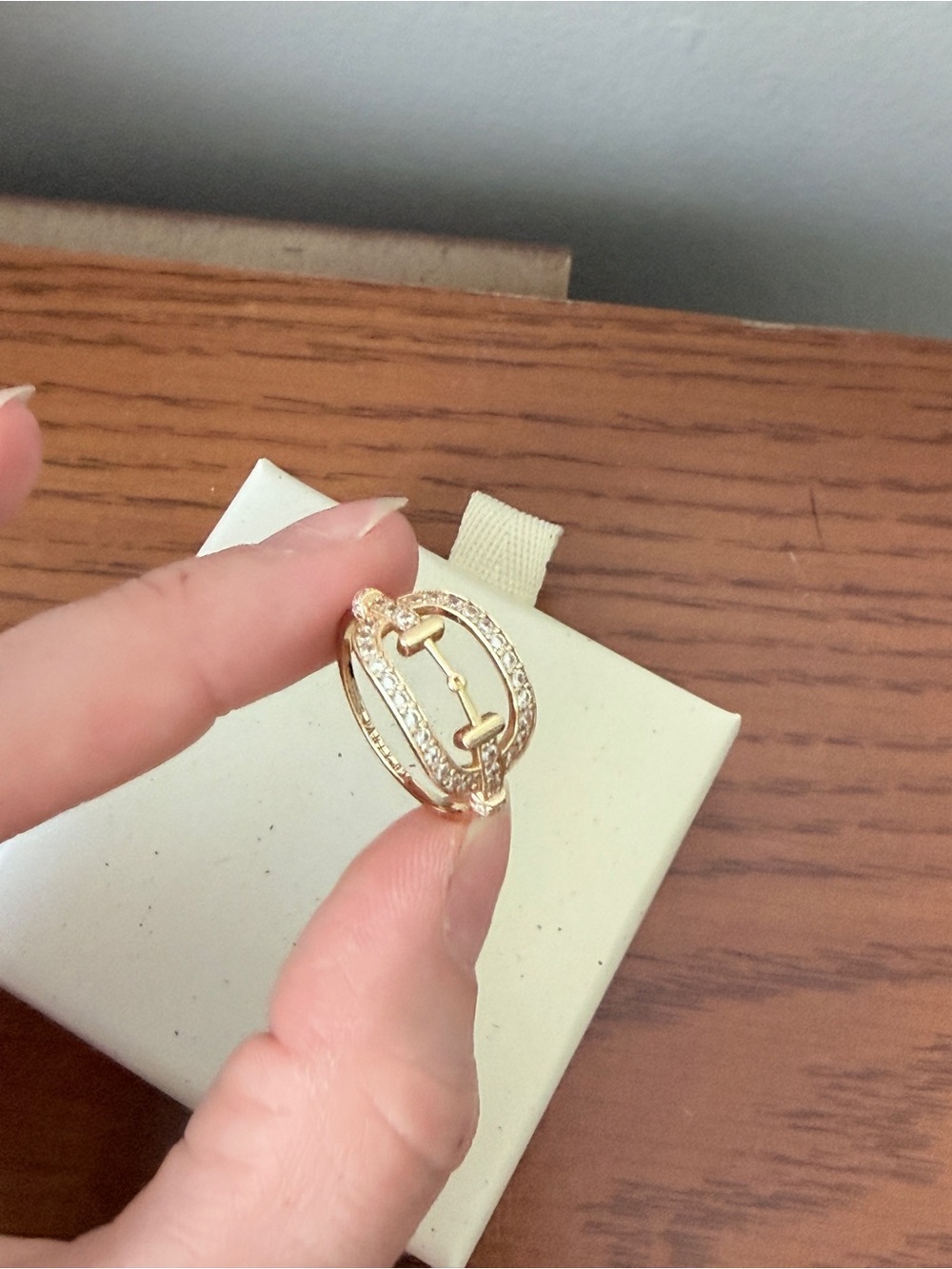 Vermeil Gold Ring - size 7